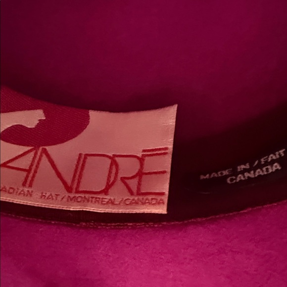 Elegant Pink Cloche Hat by Andre of Canada main image 4